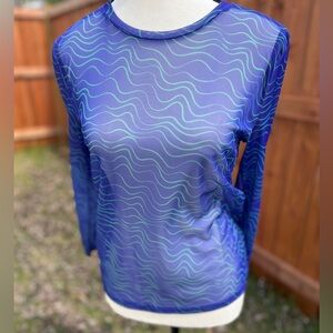 Noisy May Long Sleeve Mesh Top